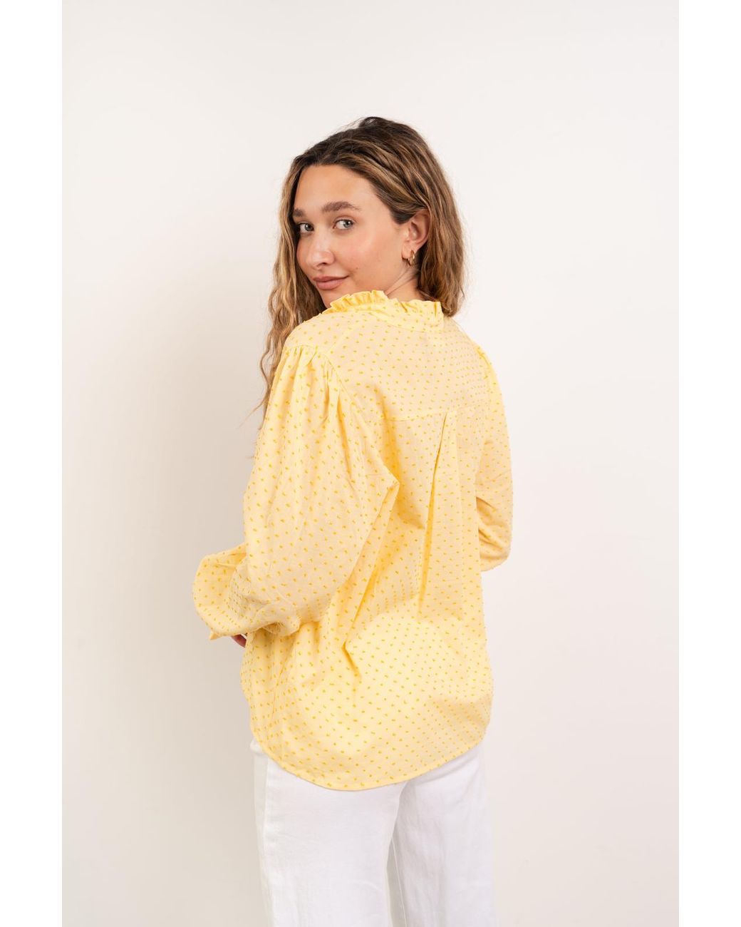 Mind Traveler Yellow Nina Blouse