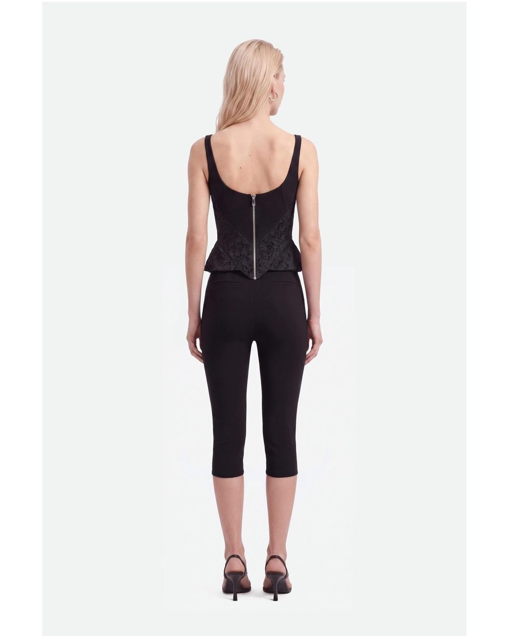 Nocturne Black Boned Sweetheart Bustier Top