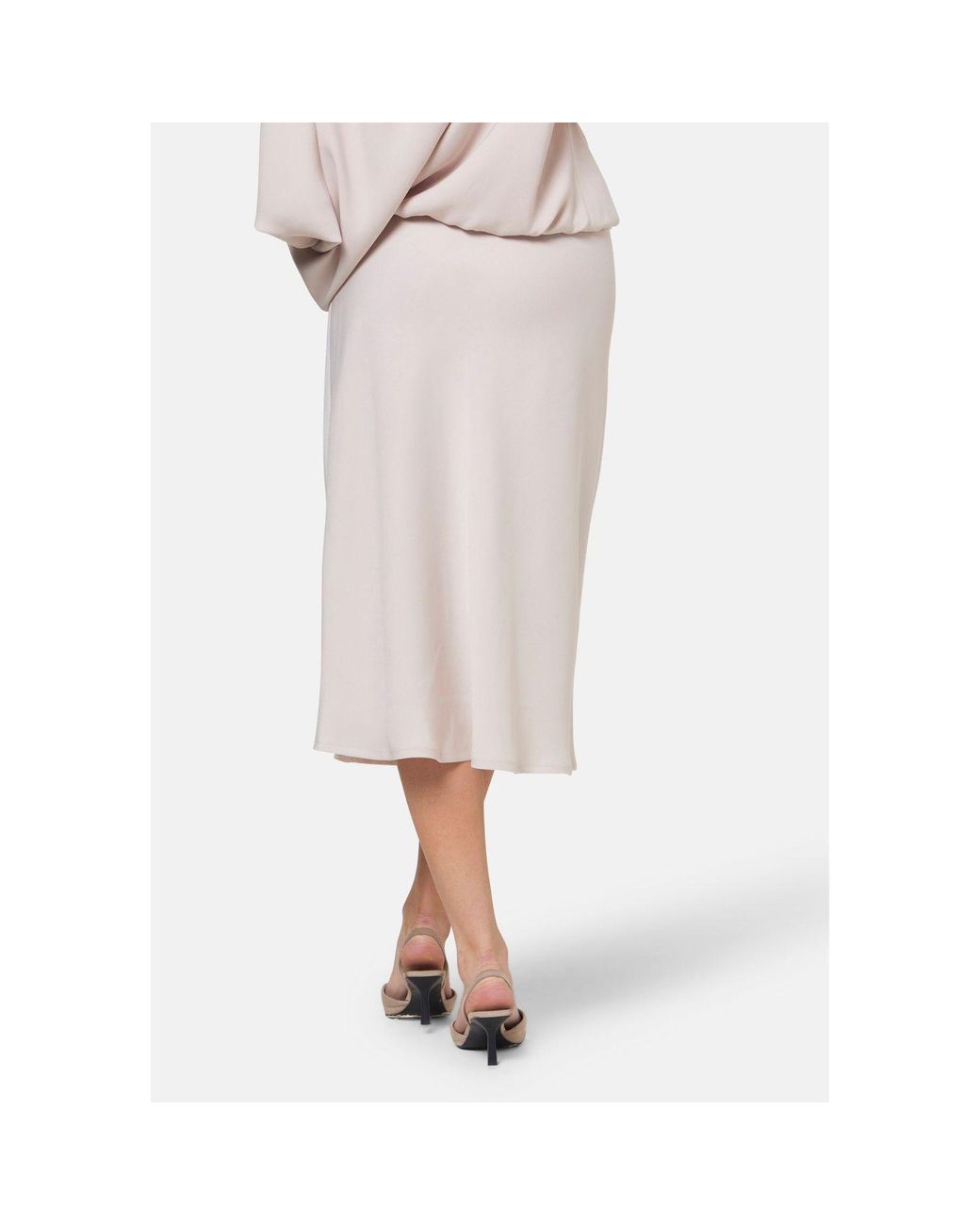 Helen Mcalinden White Neutrals Peyton Natural Pearl Skirt