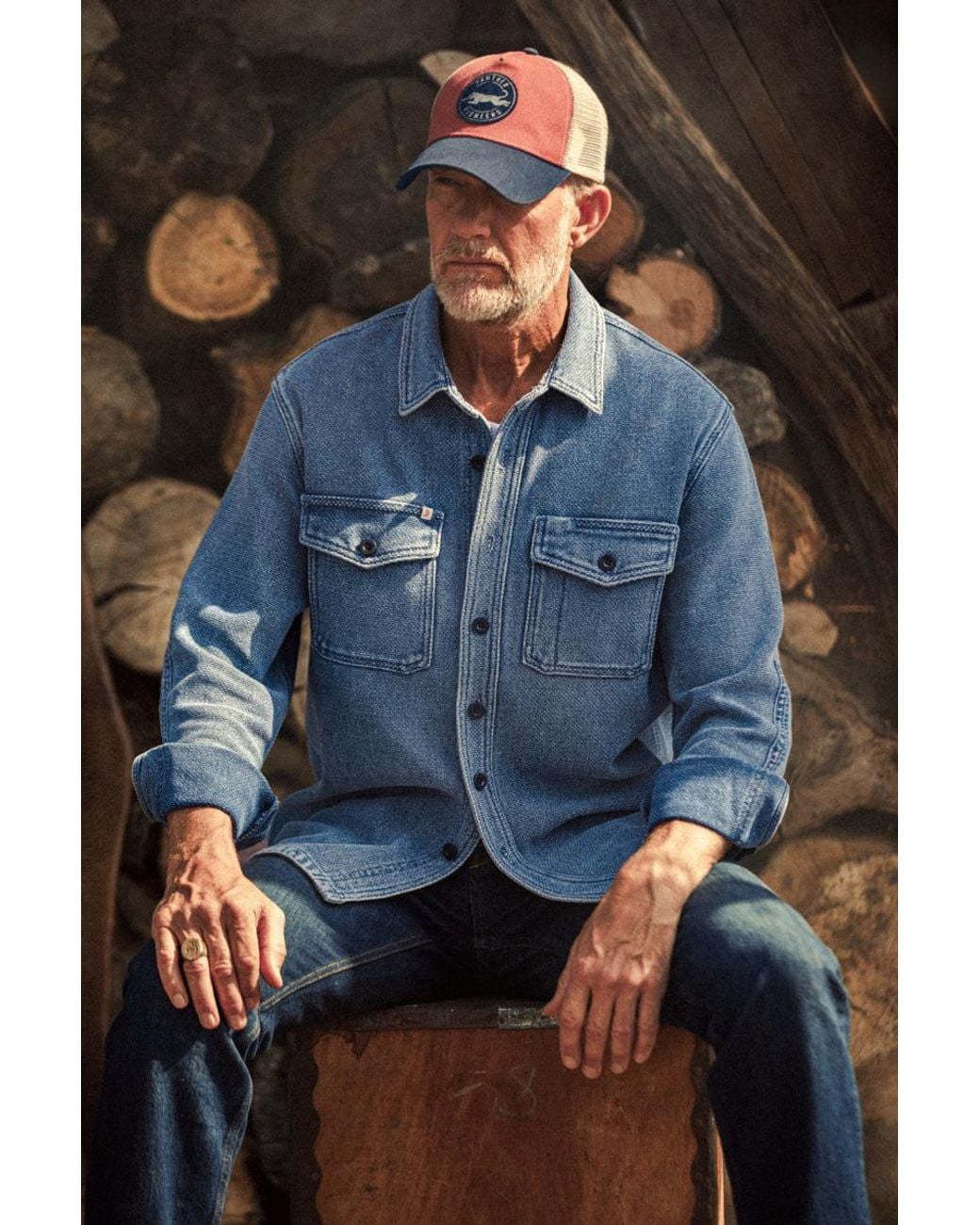 &SONS Trading Co Blue Laramie Shirt for men