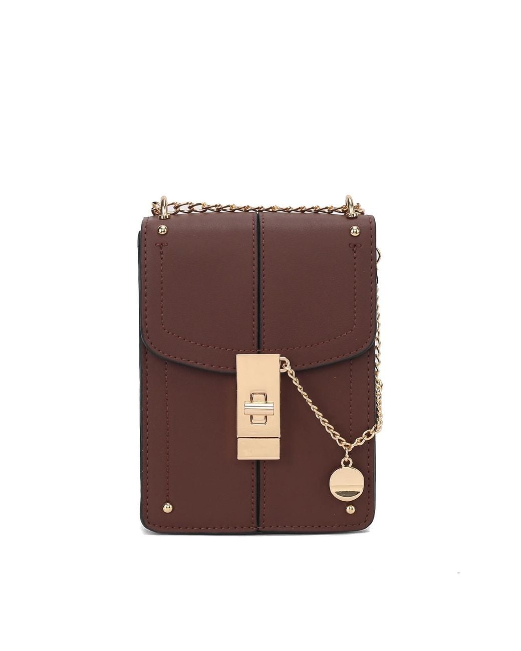 Mkf Collection - J'omor Brown Iona Crossbody Bag