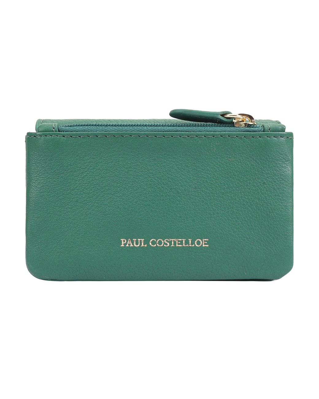 Paul Costelloe Green Isla Leather Purse