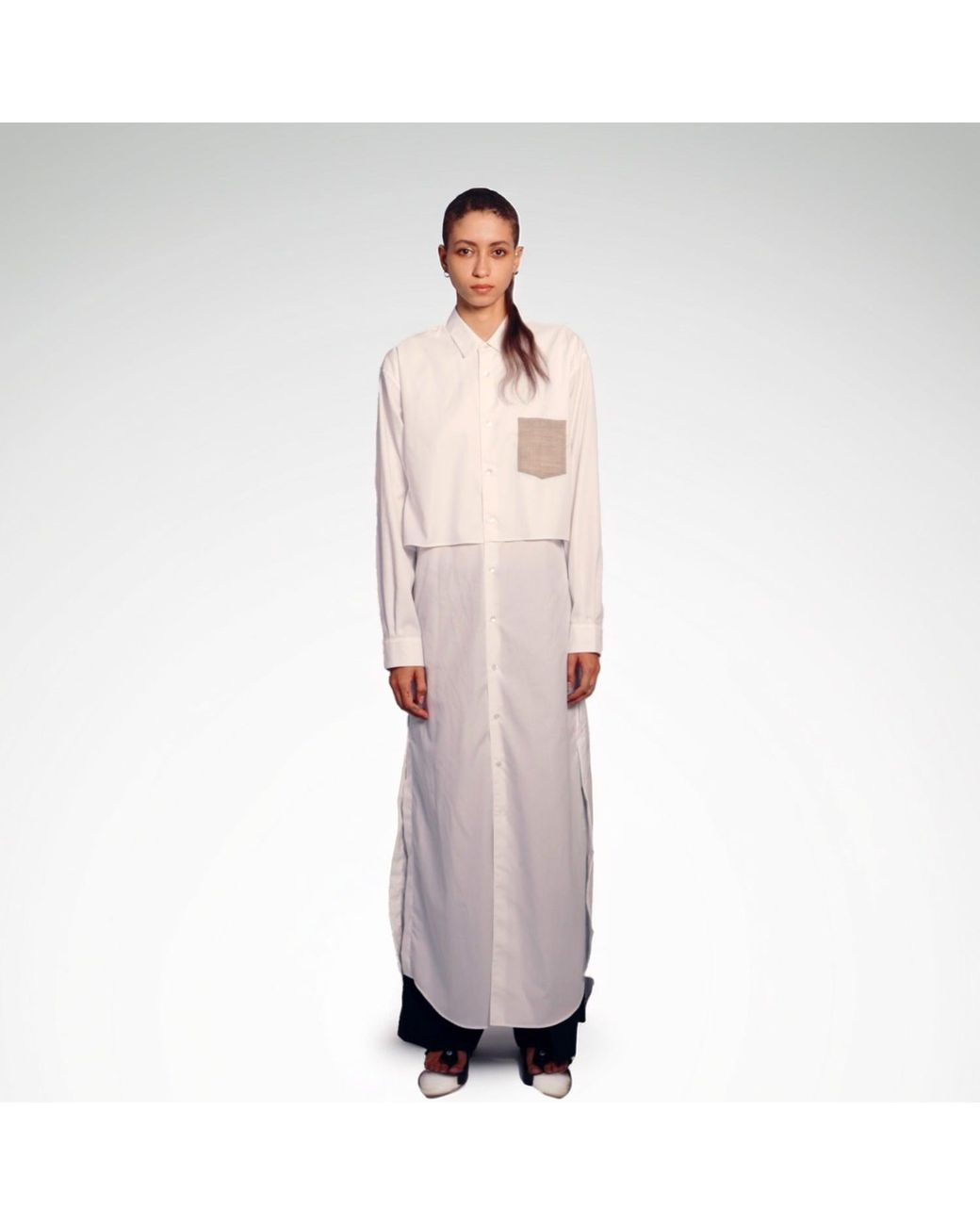 Ayana Designs Blue Optimize Long Shirt