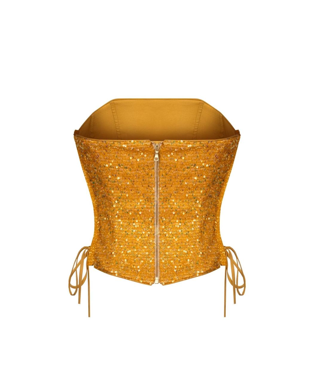 Elsava Metallic Lina Sequin Corset
