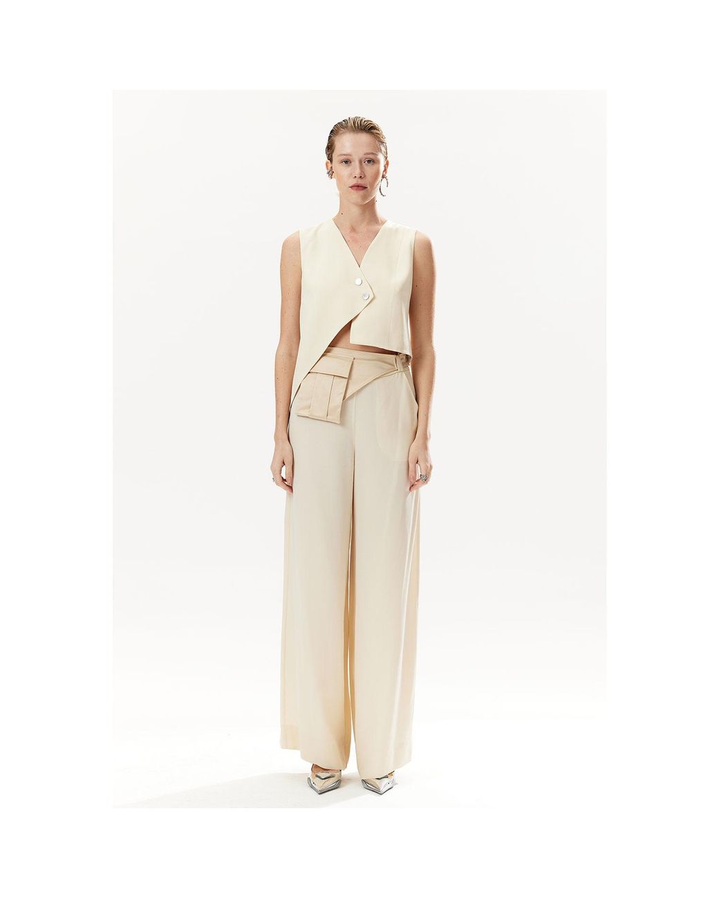 Mirimalist Natural Neutrals Ixir Maxi Pants