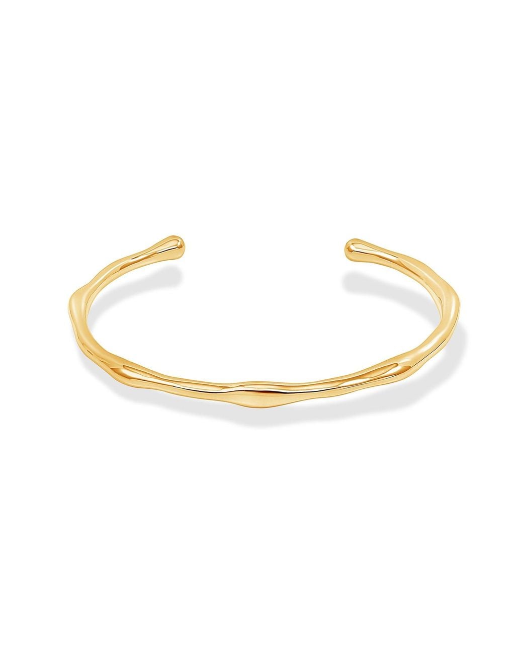 Dower & Hall Metallic Waterfall Torque Bangle