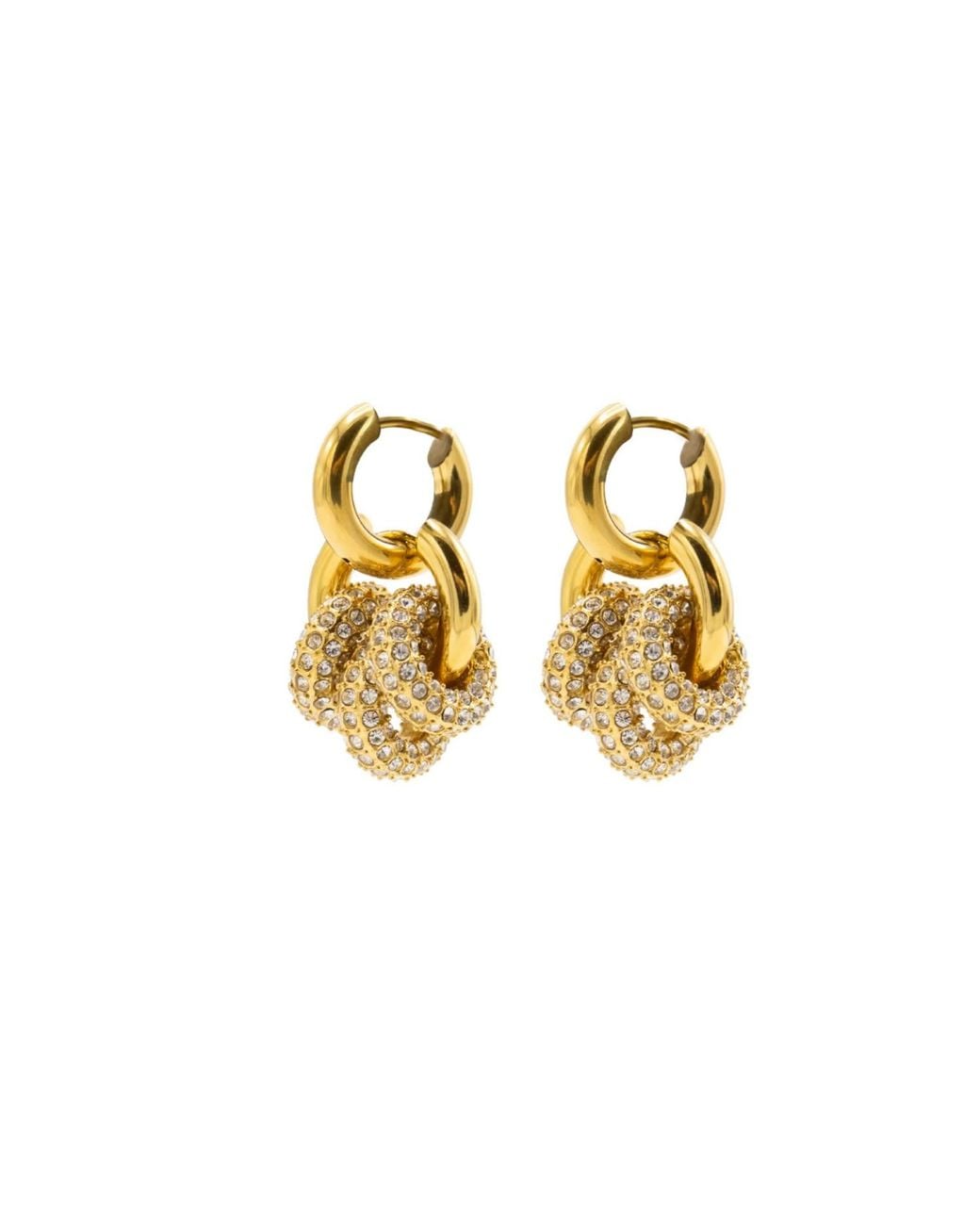 Vicky&Nico Metallic Sphere Harmony Trio Earrings