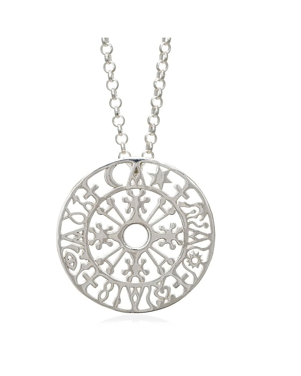 Myrto Katramadou Jewellery Metallic Kaleidoscope Pendant Large – Classic