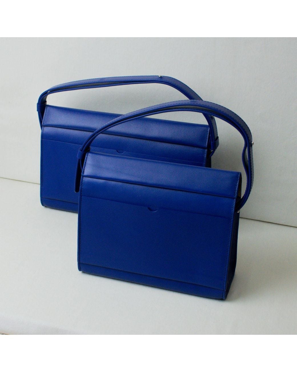 godi. Blue The Christy Handmade Adjustable Mini Shoulder Bag