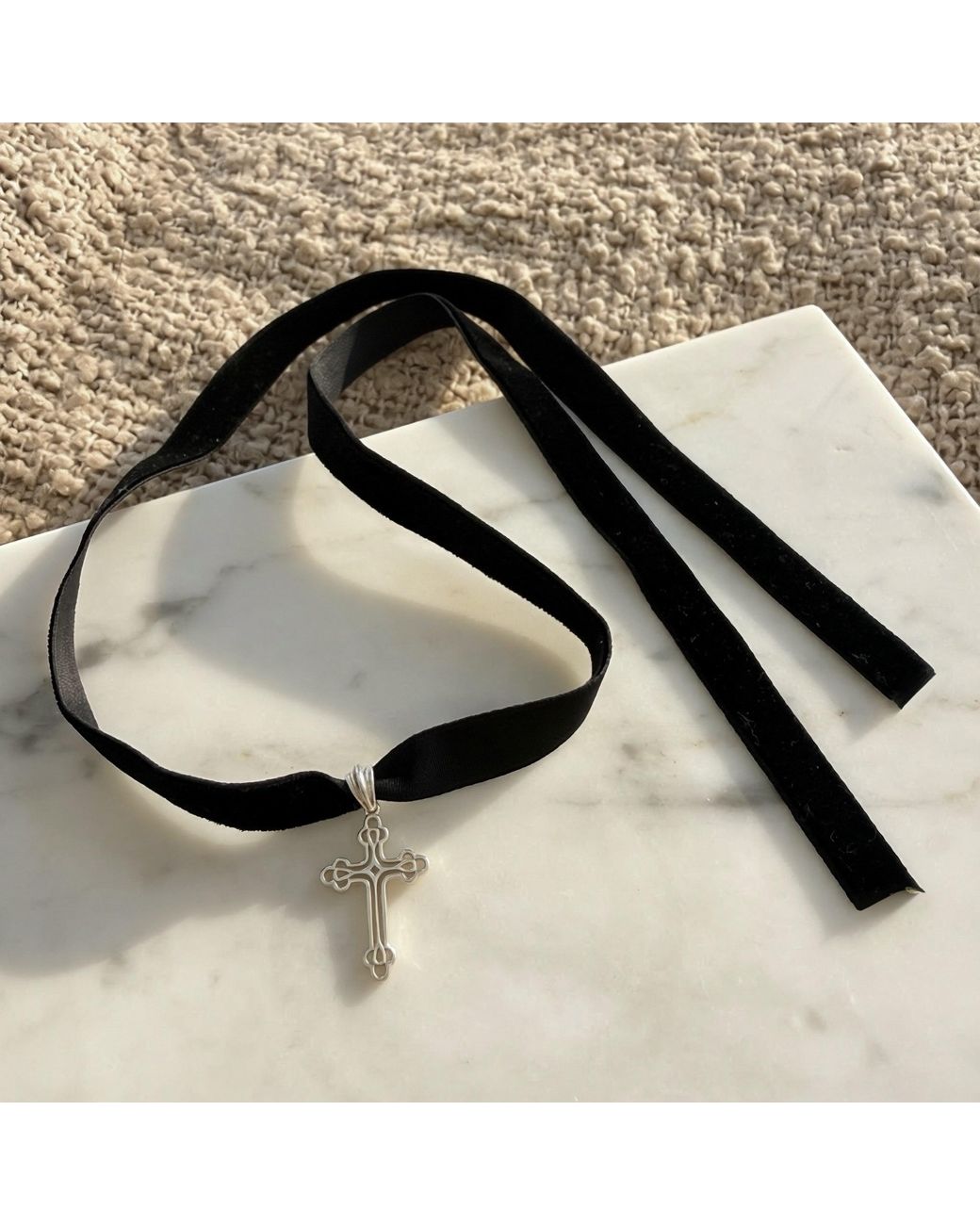Leni James Metallic The Billie Cross Pendant
