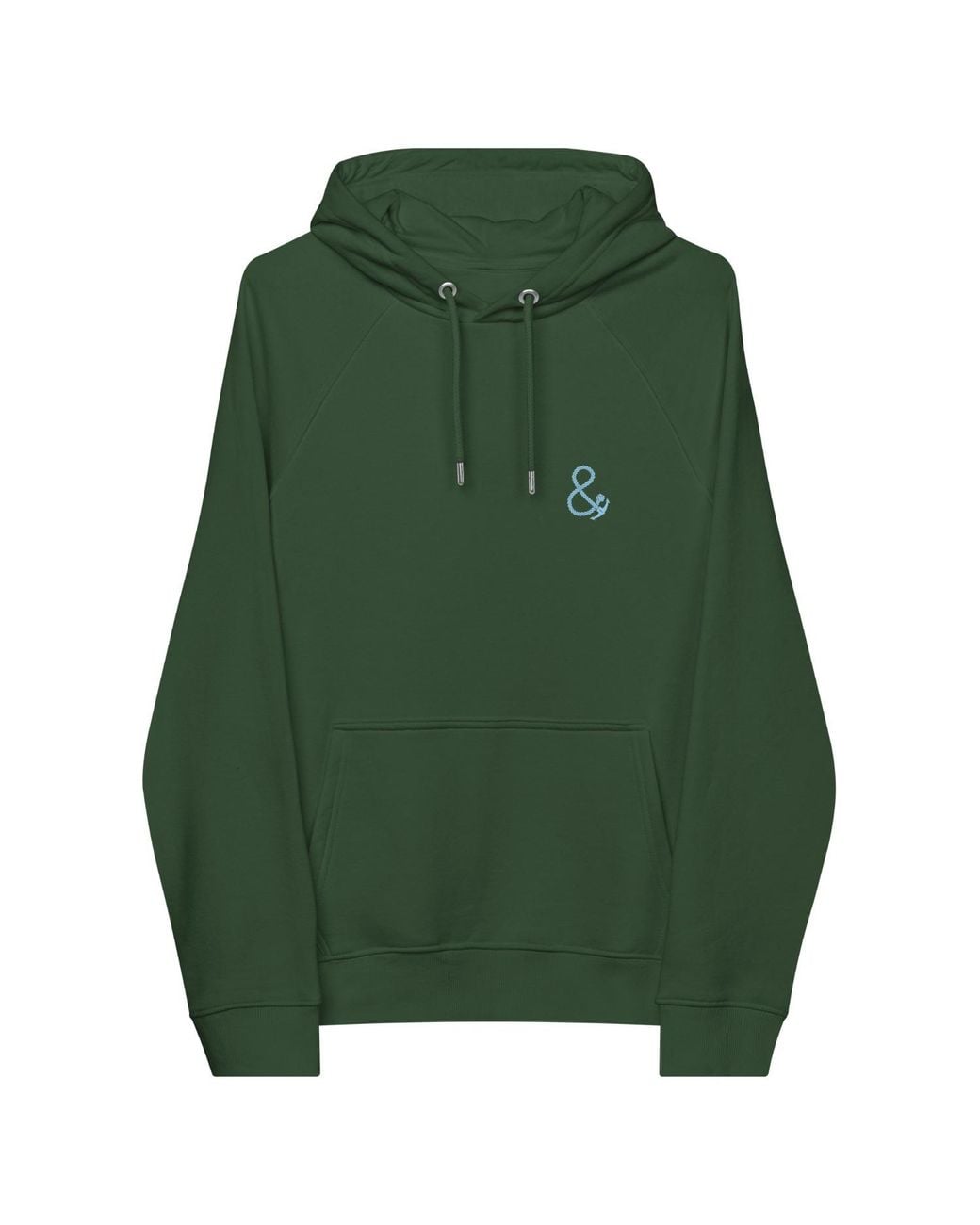 Anchor and Crew Green Bottle Just Explore. Seeker Organic Cotton Hoodie