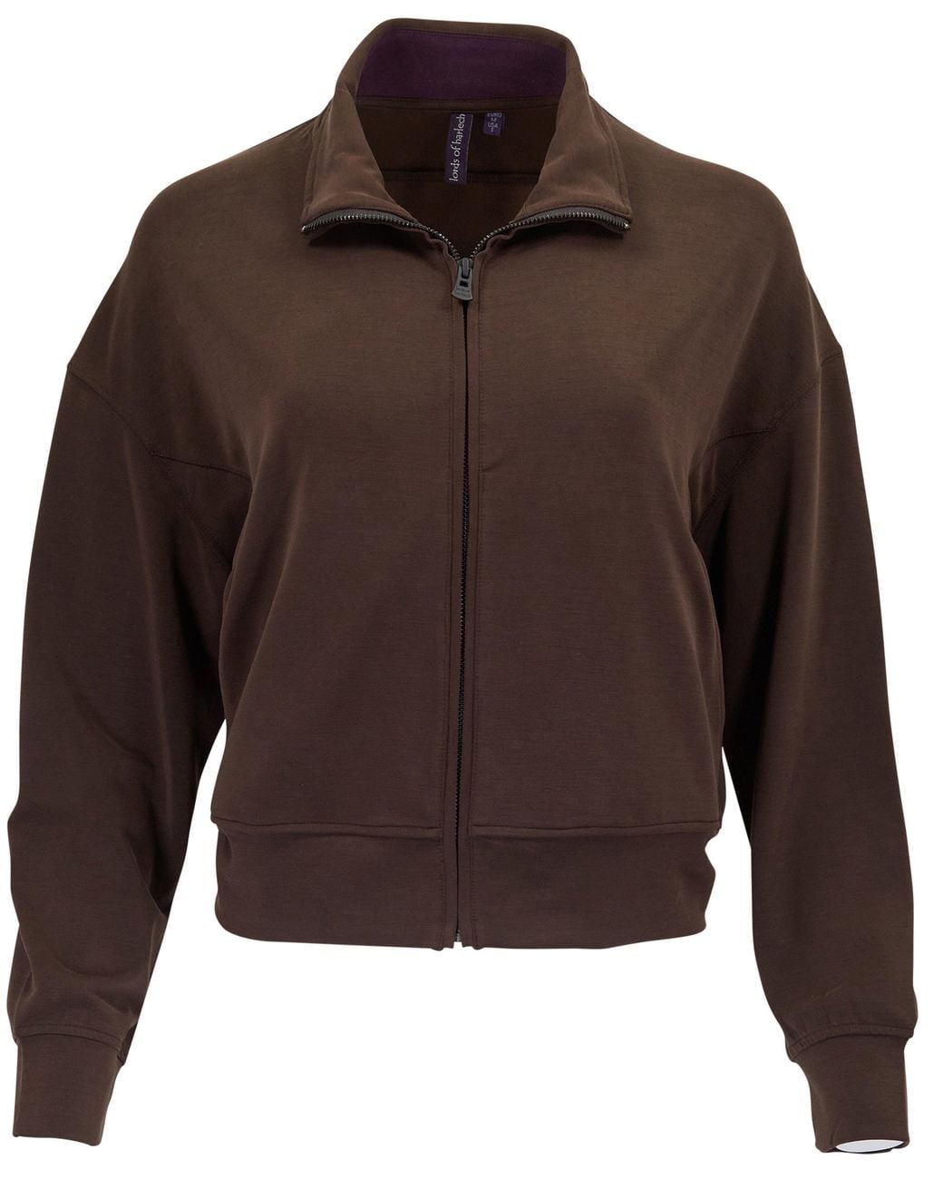 Lords of Harlech Judy Brownie Stretch Knit Jacket