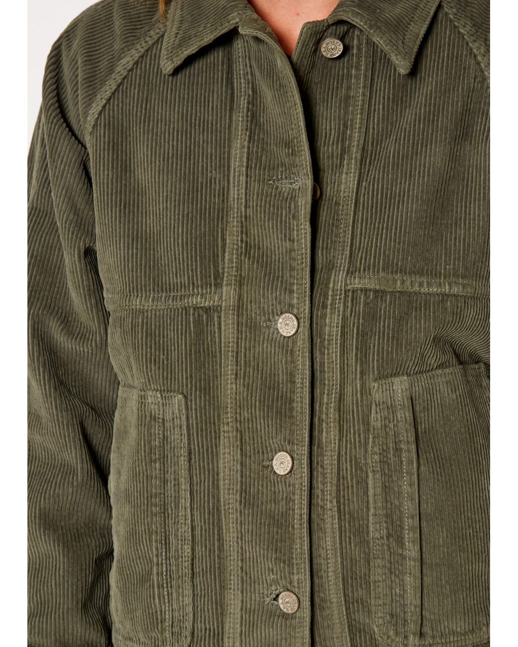 NOEND Green Wes Balloon Utility Jacket