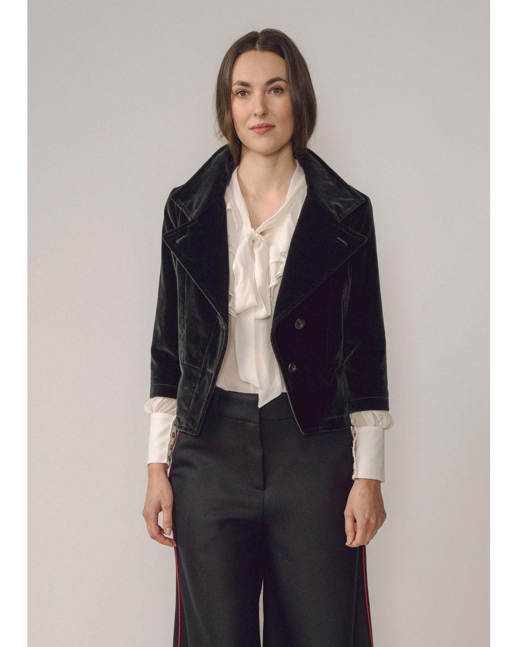 BEIRA Black Elena Jacket Velvet