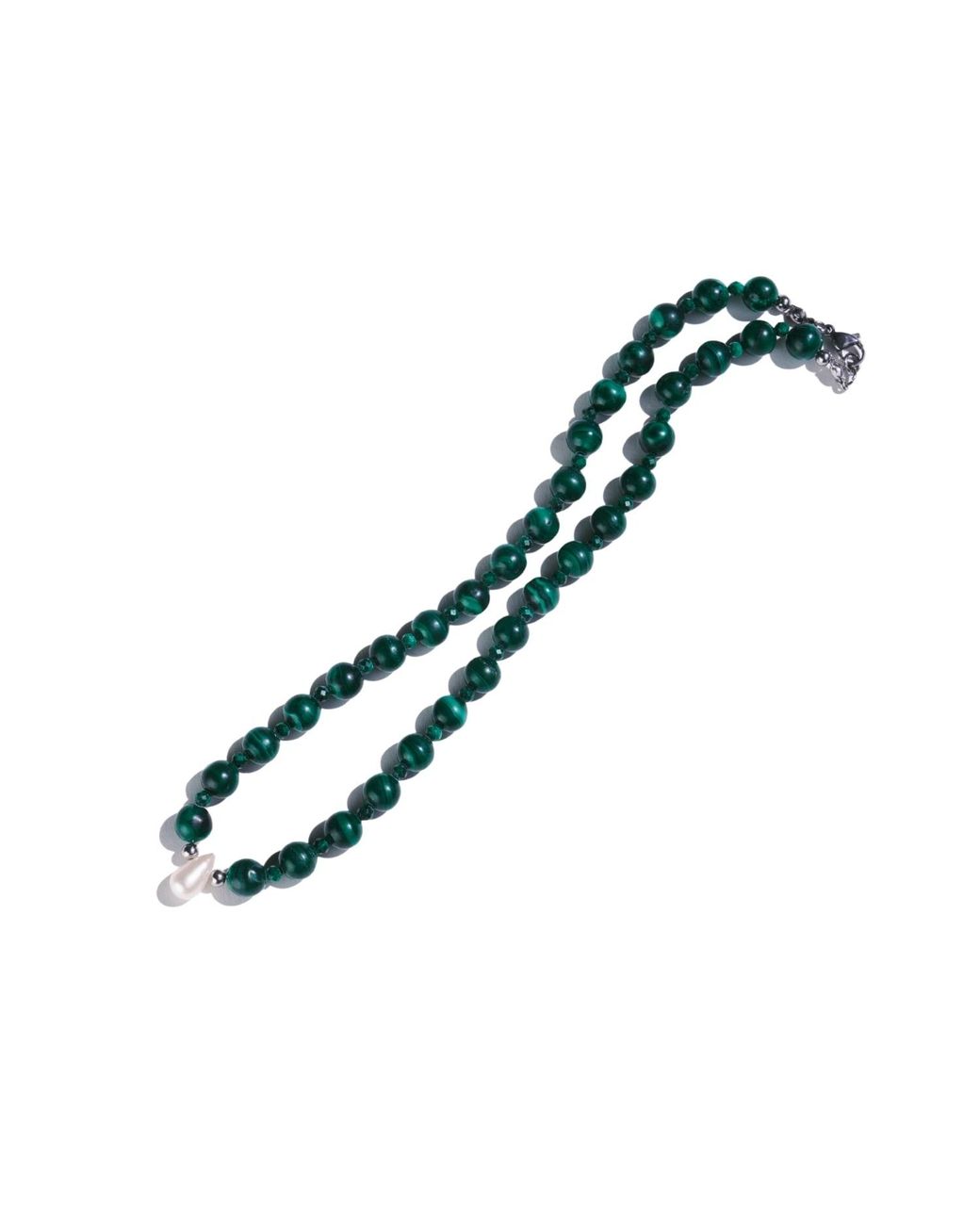 Urbane Jewelry Studio Blue Icon Malachite Necklace for men