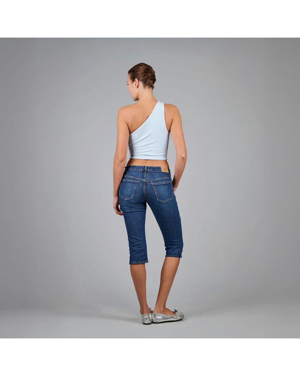 Love and Nostalgia Blue Roller Girl Top