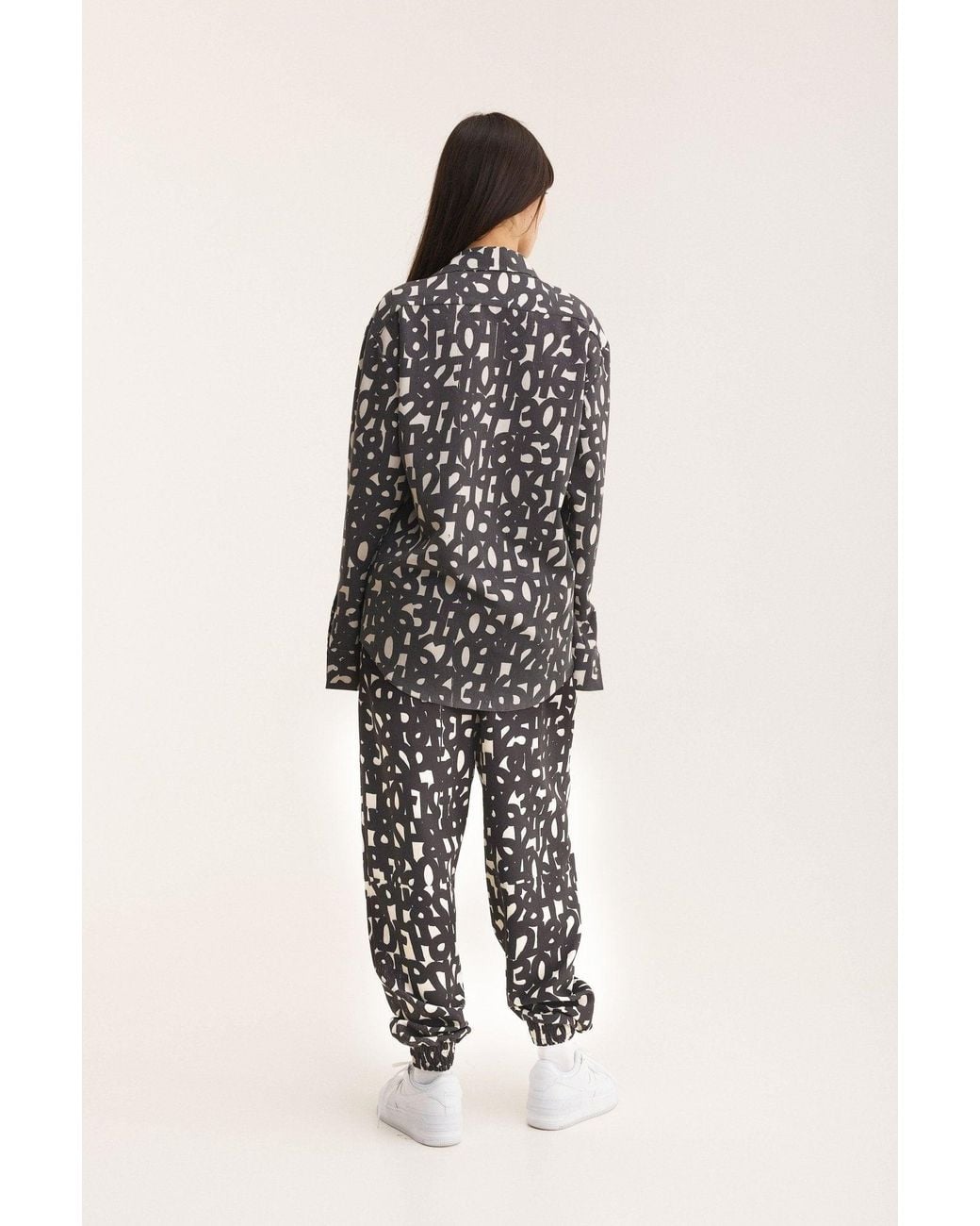 mysimplicated Multicolor Long Sleeve Shirt With Numbers Design