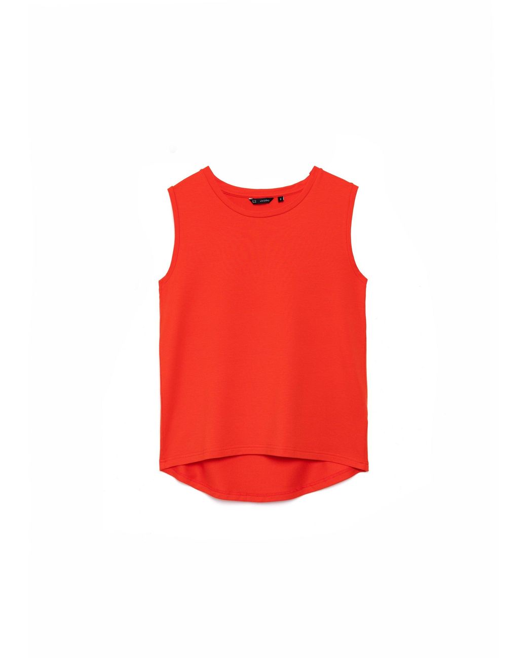 Weartwo London Red Hero Sleeveless Top, Coral