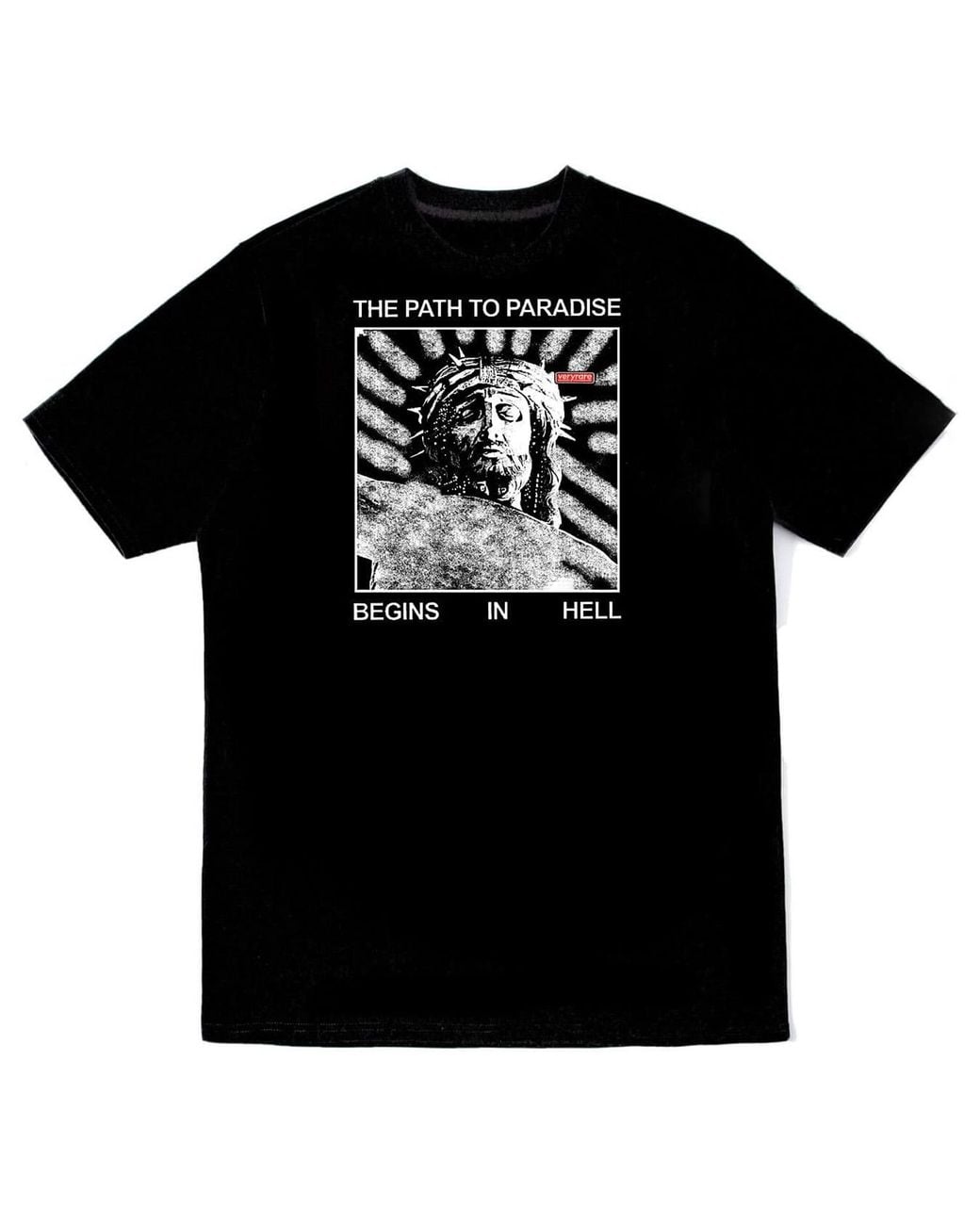 VERYRARE Black Path To Paradise Tee for men