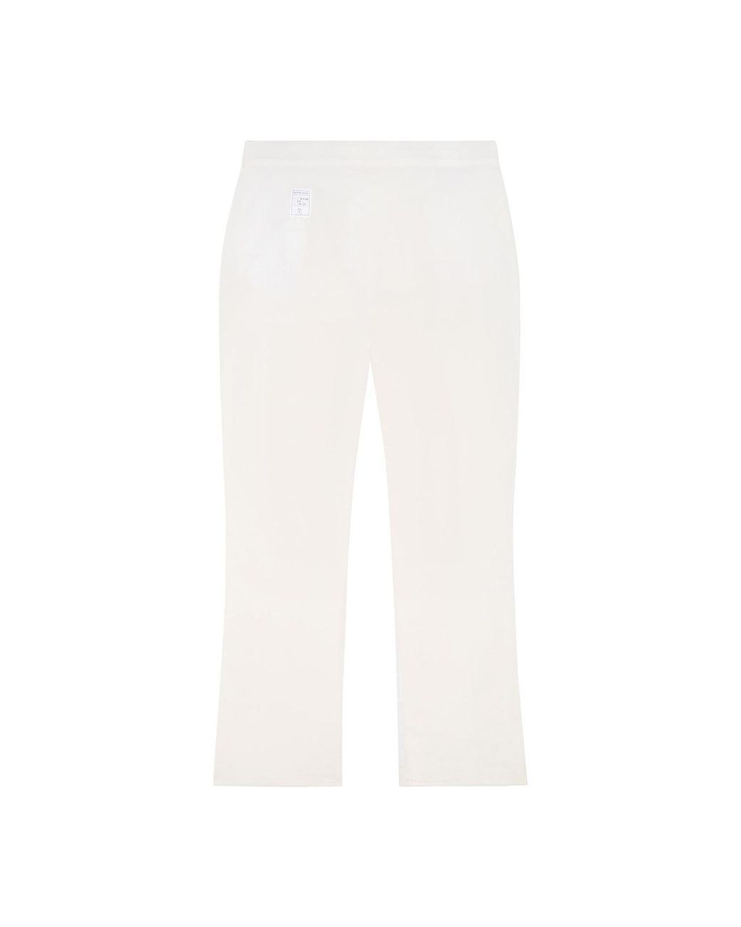 Maison Louis White Linen And Cotton Trousers for men
