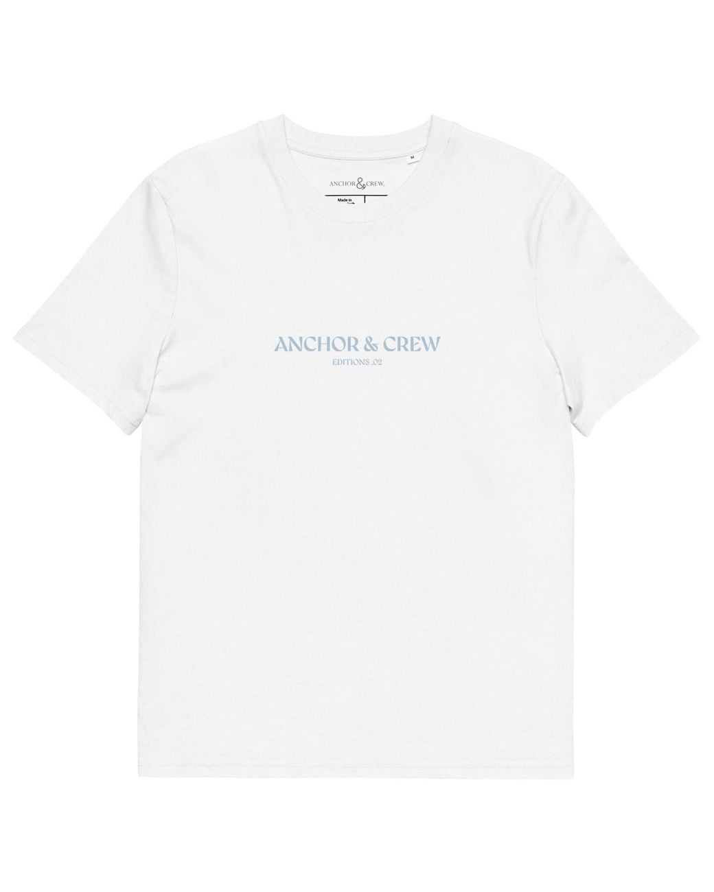 Anchor and Crew White Two Elysian Editions Organic Cotton T-Shirt