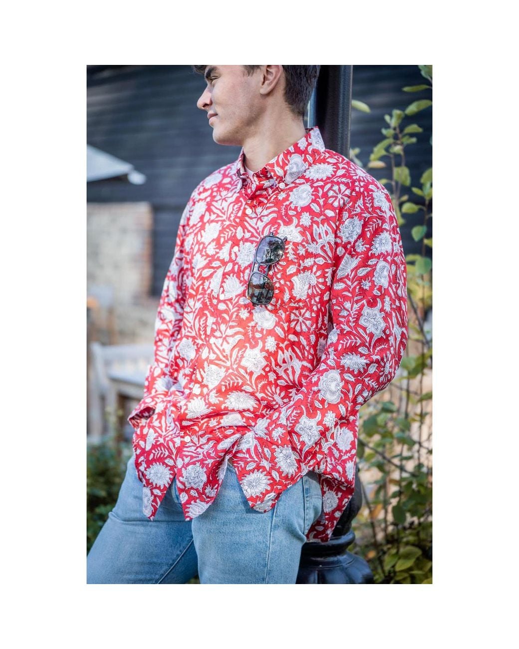 Jago's Tribe Red Earth Shirt for men