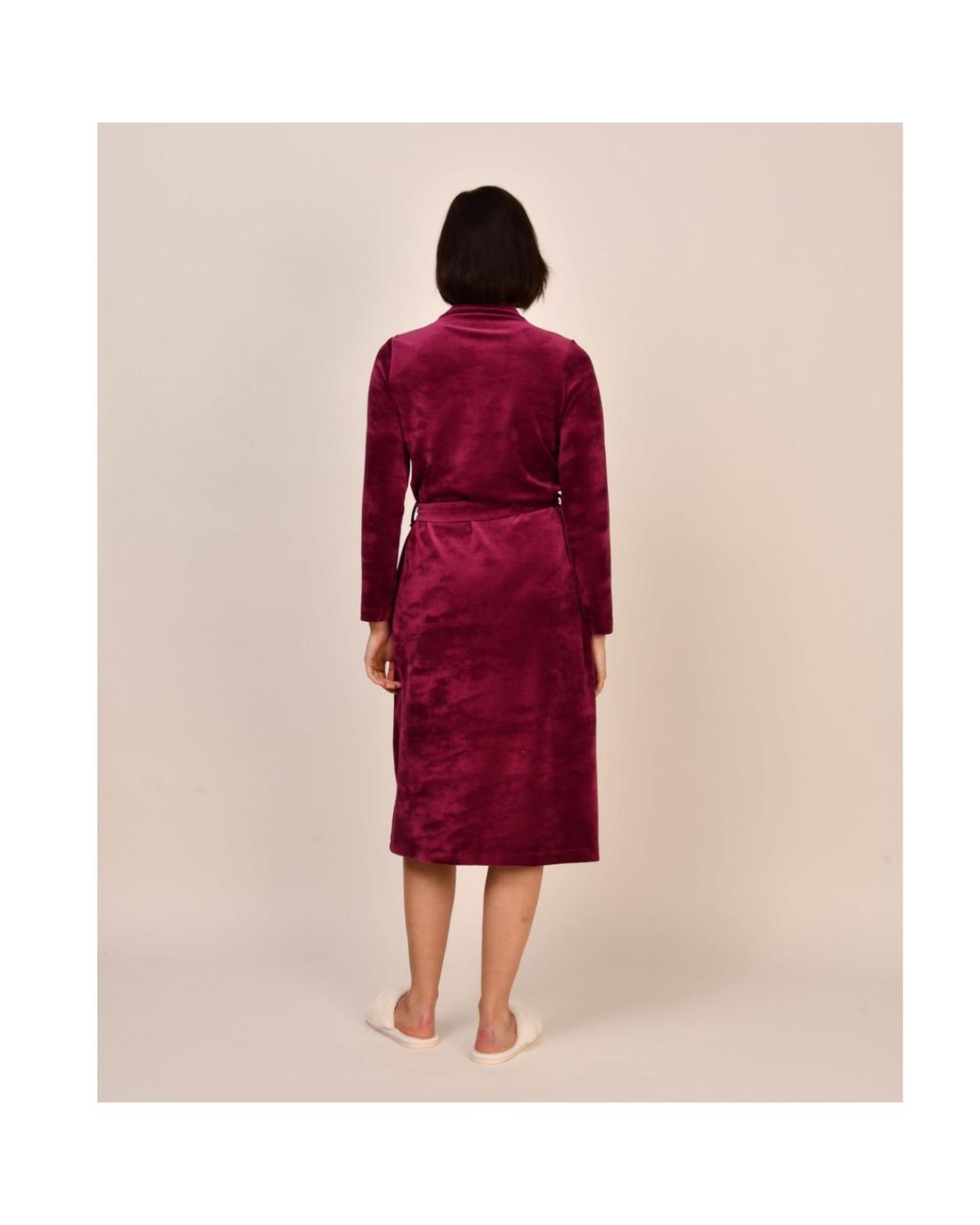 Oh!Zuza Purple Velour Robe