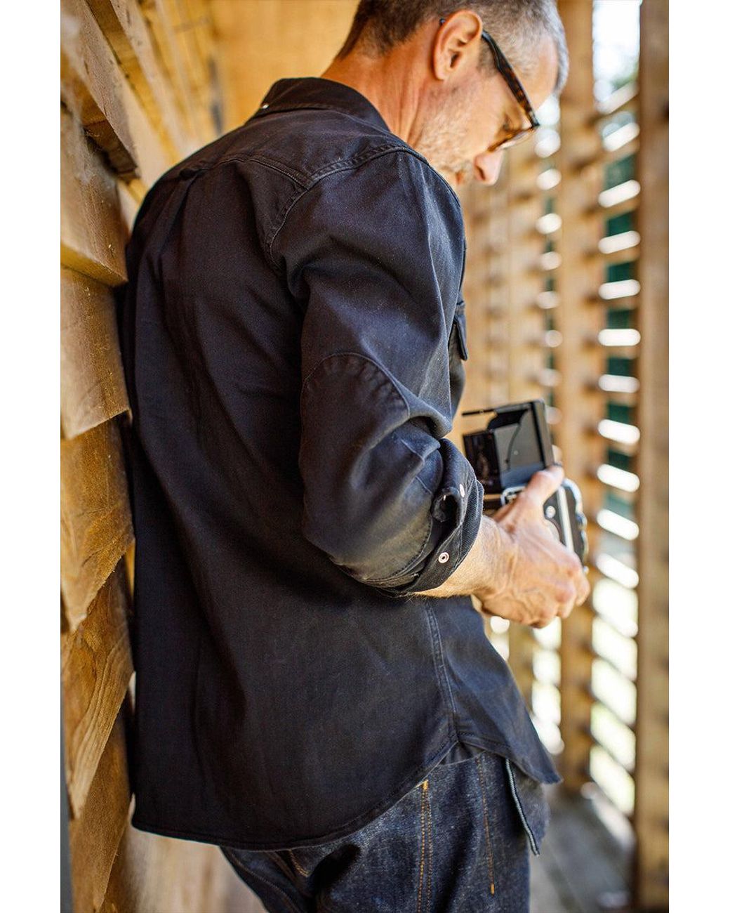 &SONS Trading Co Black Sunday Shirt for men