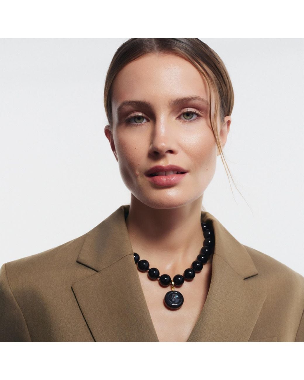 Saule Label Black Lola Onyx Necklace