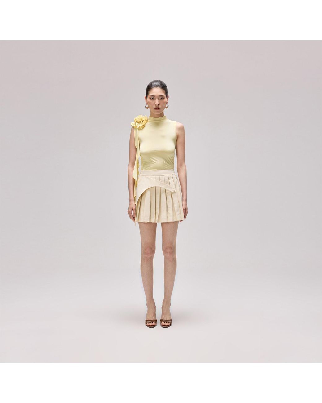 Herfetch Yellow Rosy Top-Butter