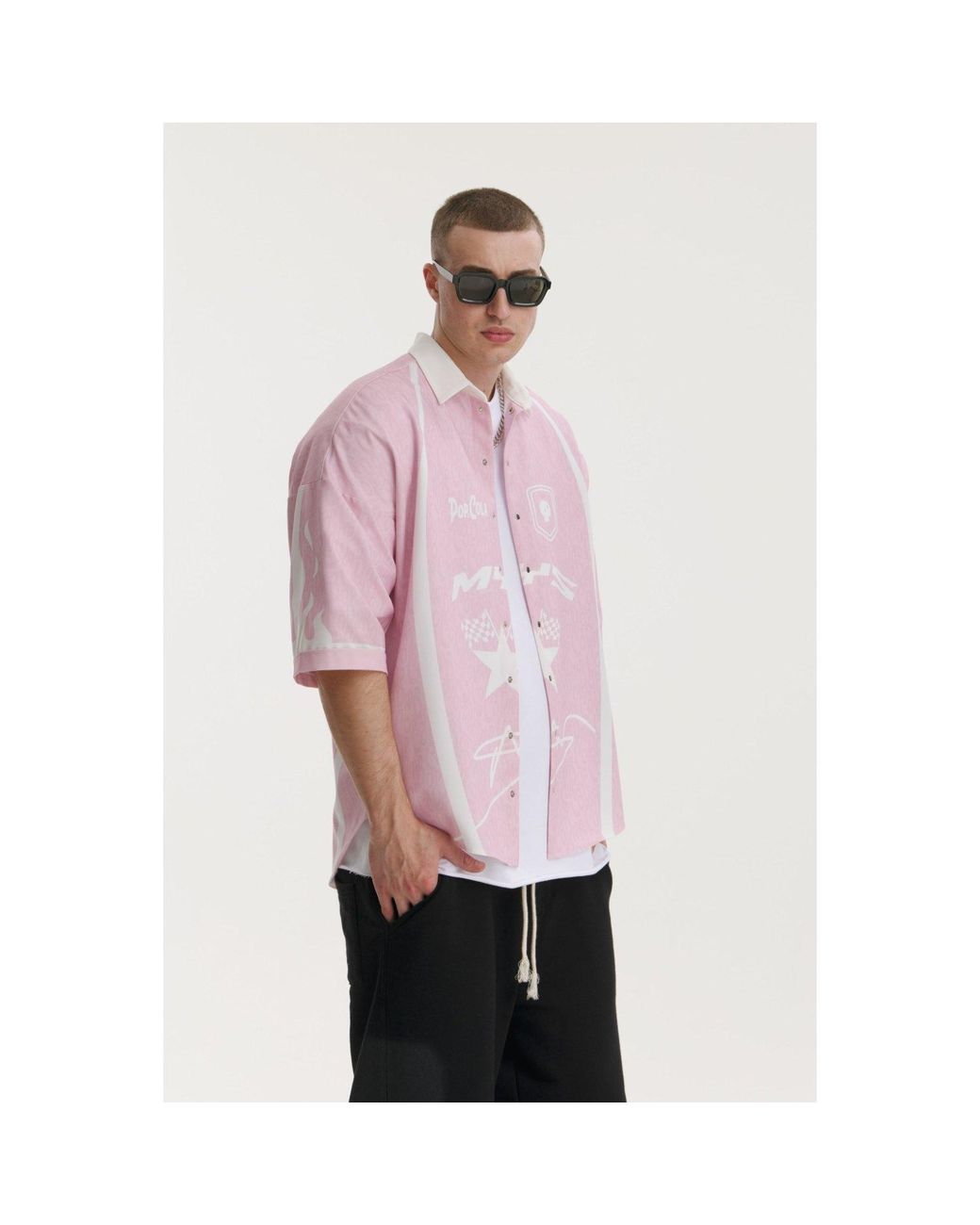mysimplicated Pink Pop Cola Shirt for men