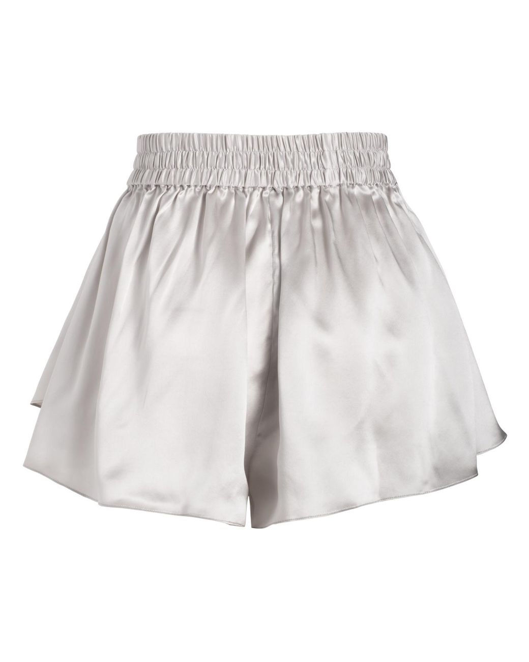 Je Mérite (I Deserve) Metallic Lola Silk Pleated Short