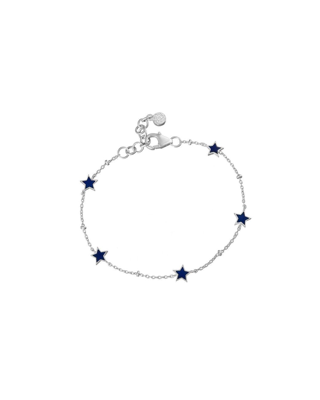 Moon London White Starlight Adjustable Bracelet