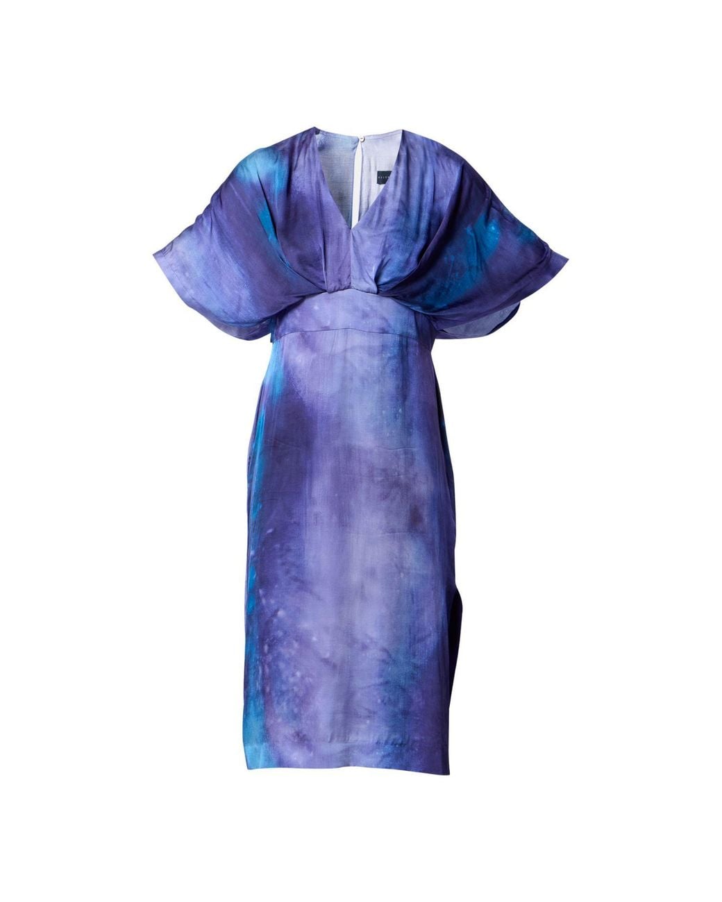 Helen Mcalinden Blue Eabha Celestial Print Dress
