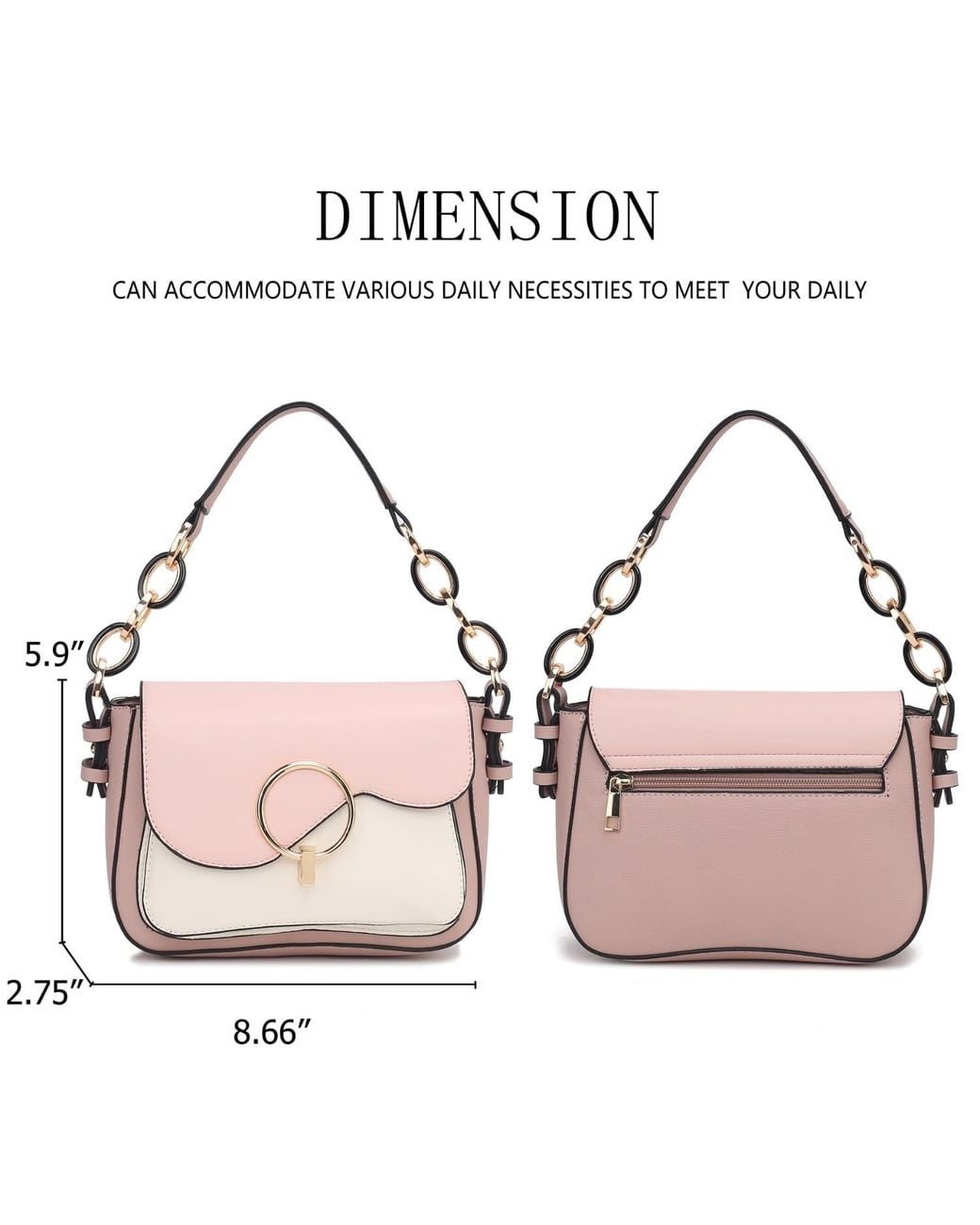 Mkf Collection - J'omor Blue Fantasia Shouder Bag