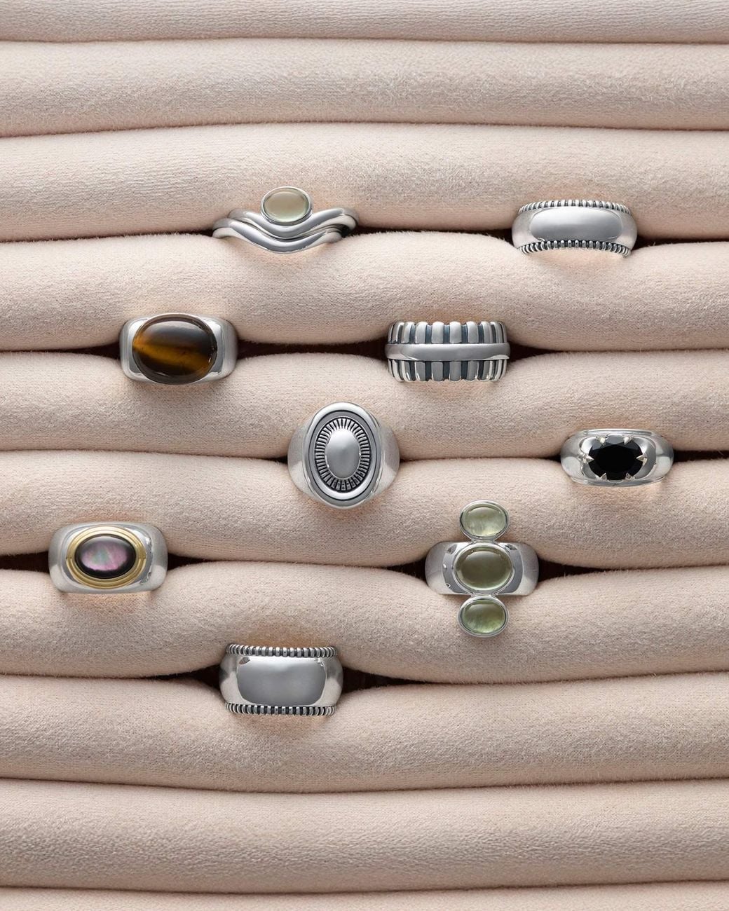 Stone Fruit Metallic Pulp Ring