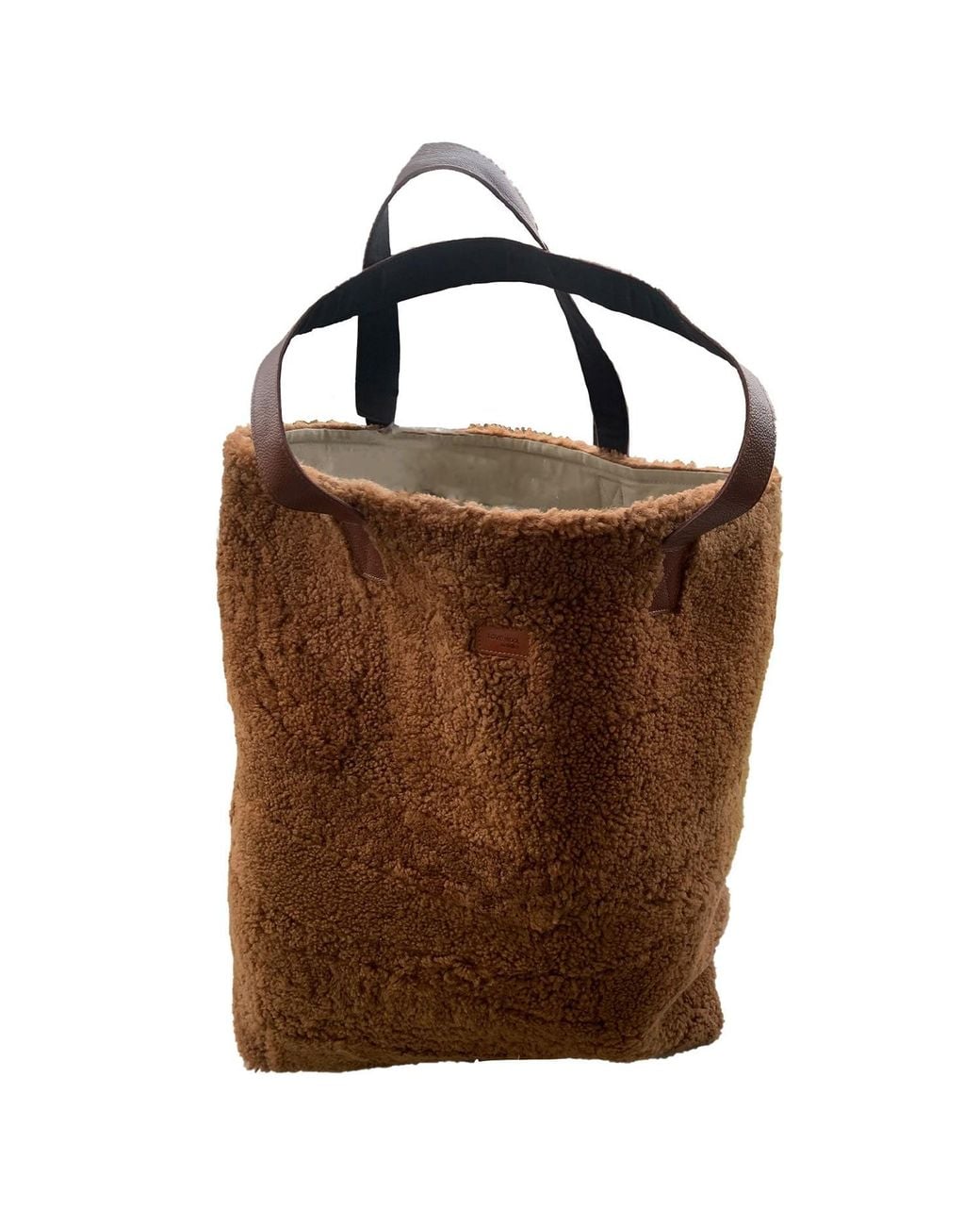 tirillm Brown Lana Tote Bag
