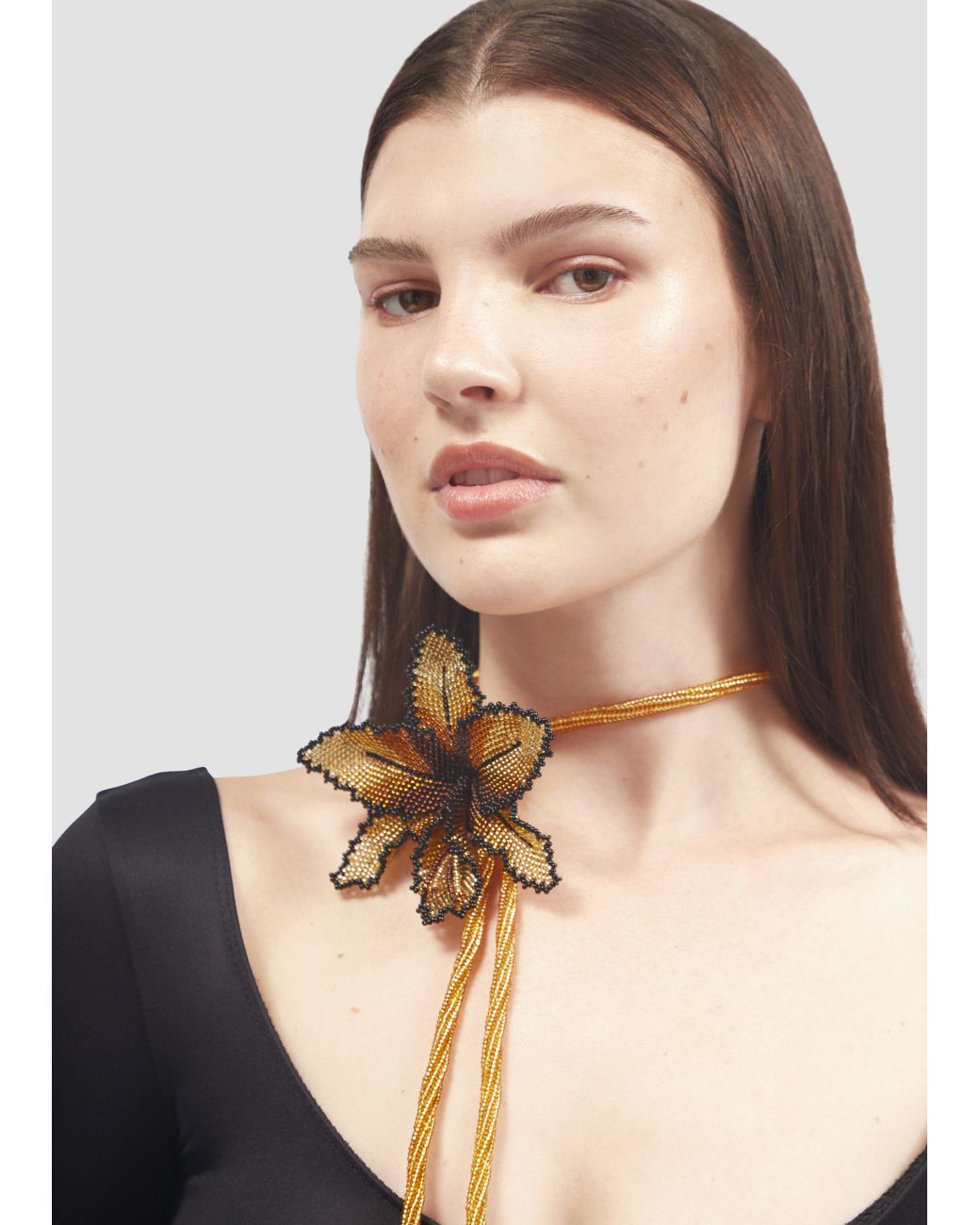 Manuela Cabrales Metallic Selva