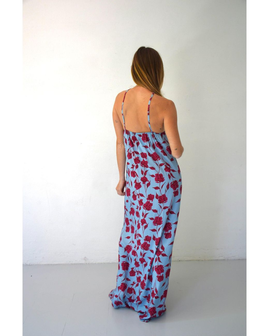 Mind Traveler Purple Kate Floral Dress