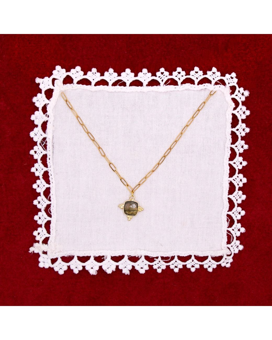 Iris London Metallic Tabitha Necklace