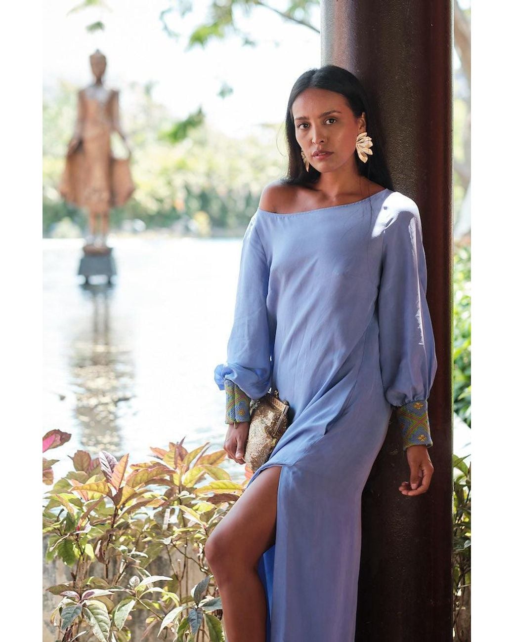 Yomisma Purple Chiapas Kaftan