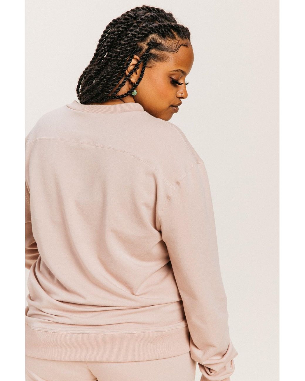 Ocio Leisurewear Pink Classic Softcore Crew