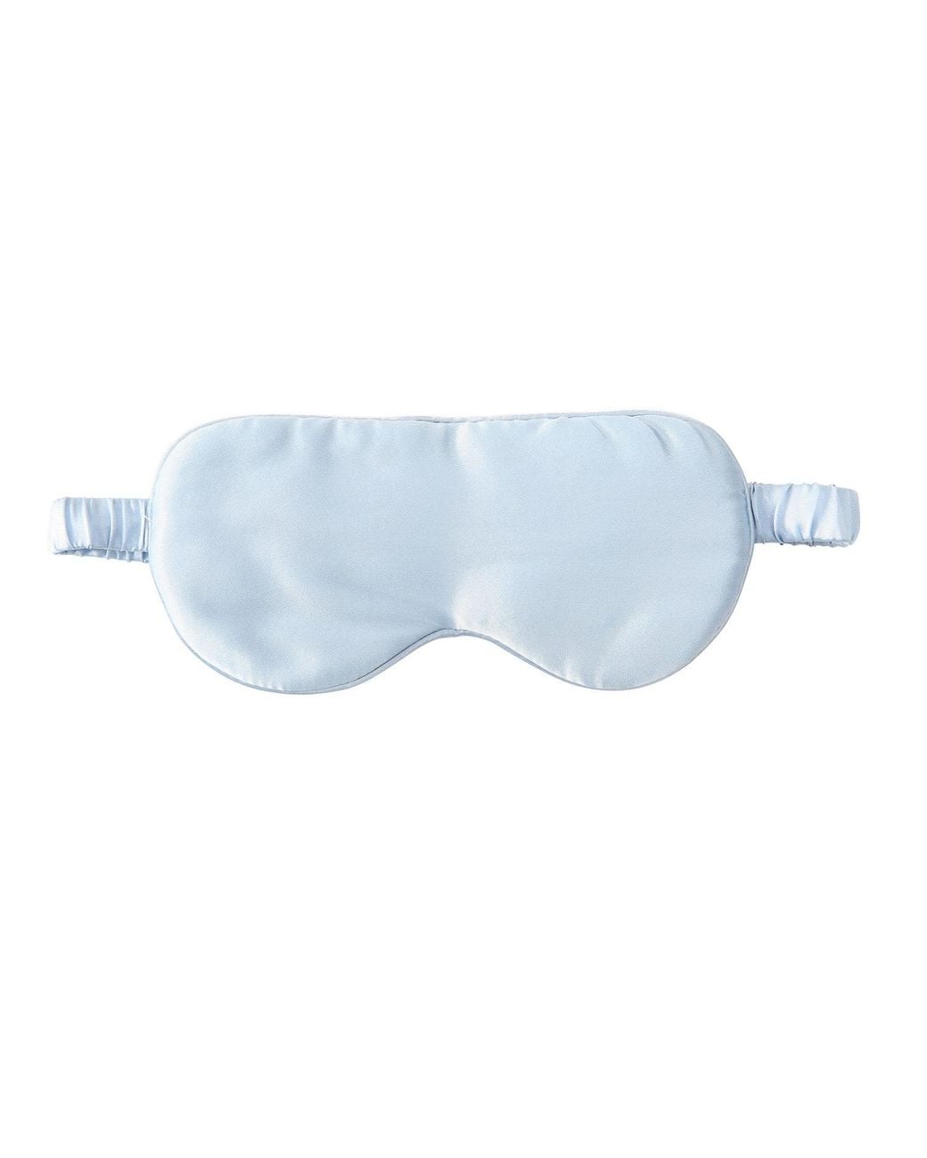 Soft Strokes Silk Blue Pure Mulberry Aviator Style Silk Eye Mask Set Of Two
