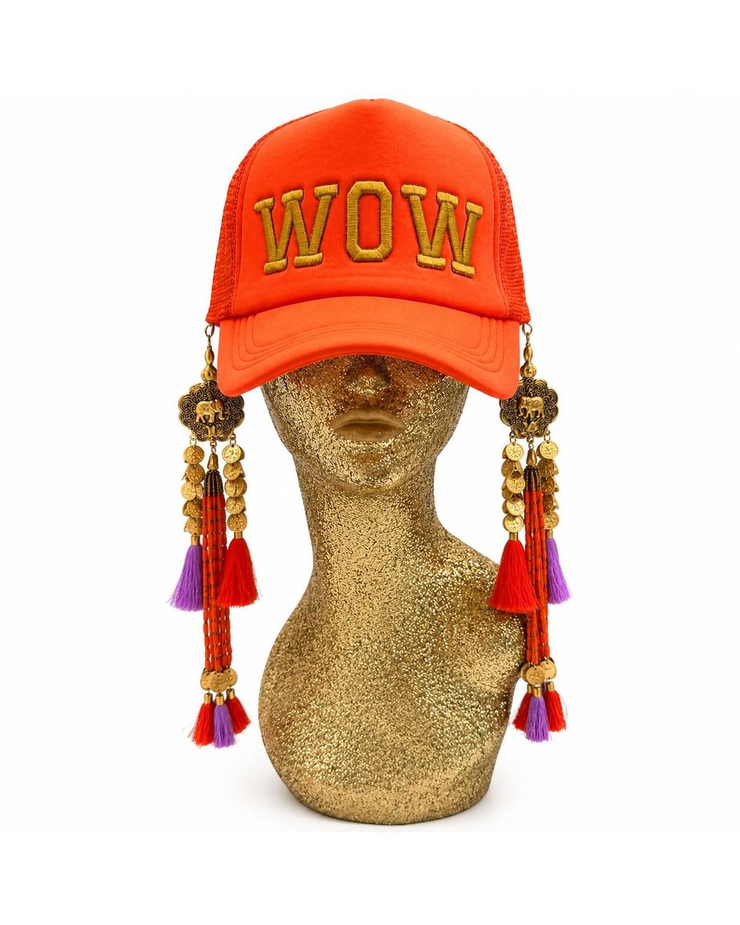 Julia Clancey Orange Wow Dream Papaya Dream Trucker Cap
