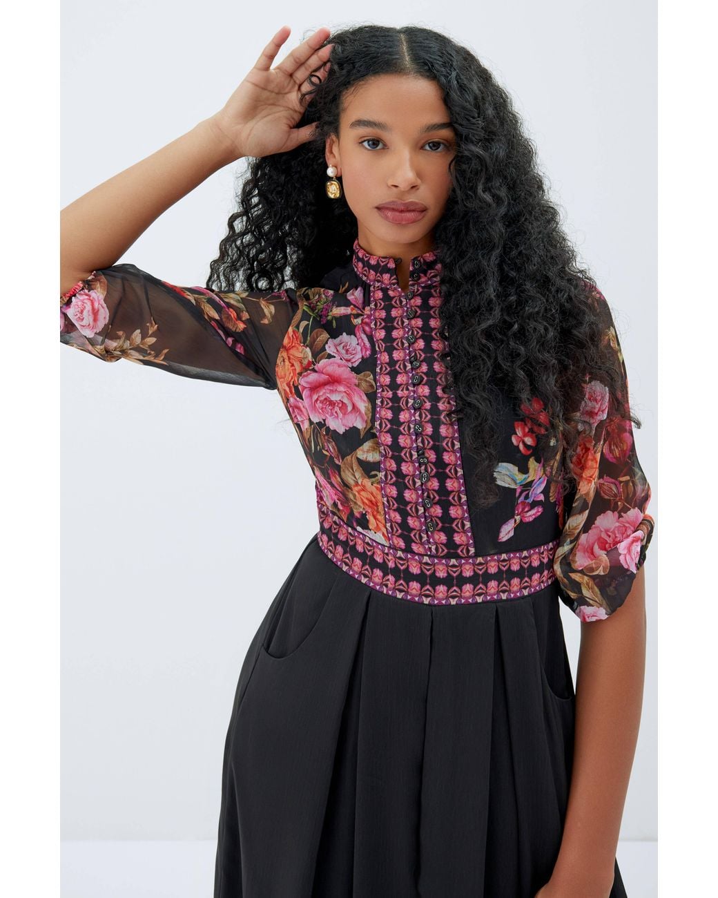 Raishma Red Harper Jumpsuit