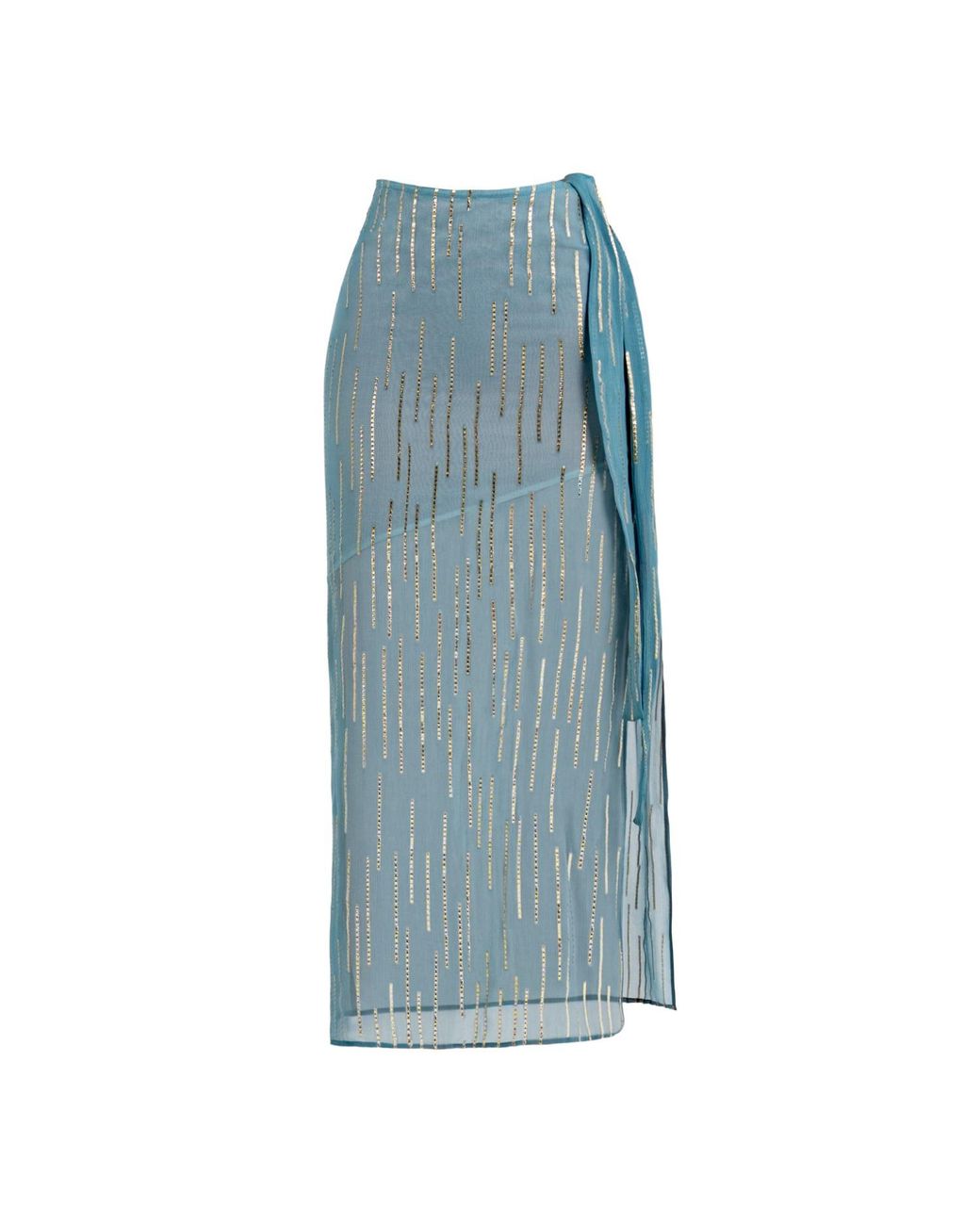 The Ethos Studio Blue Luc Skirt