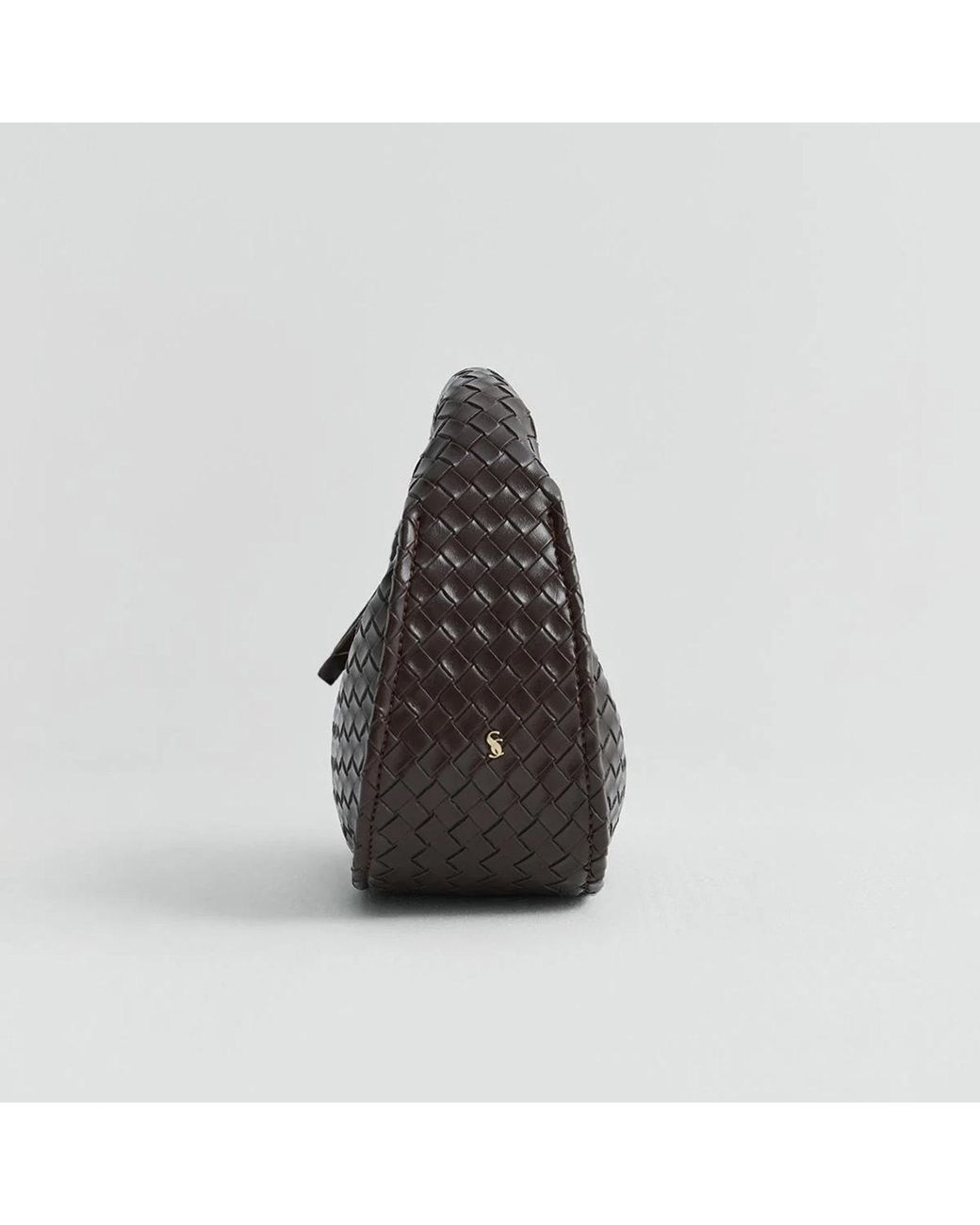 Sd Collection Black Joli Leather Mini Bag