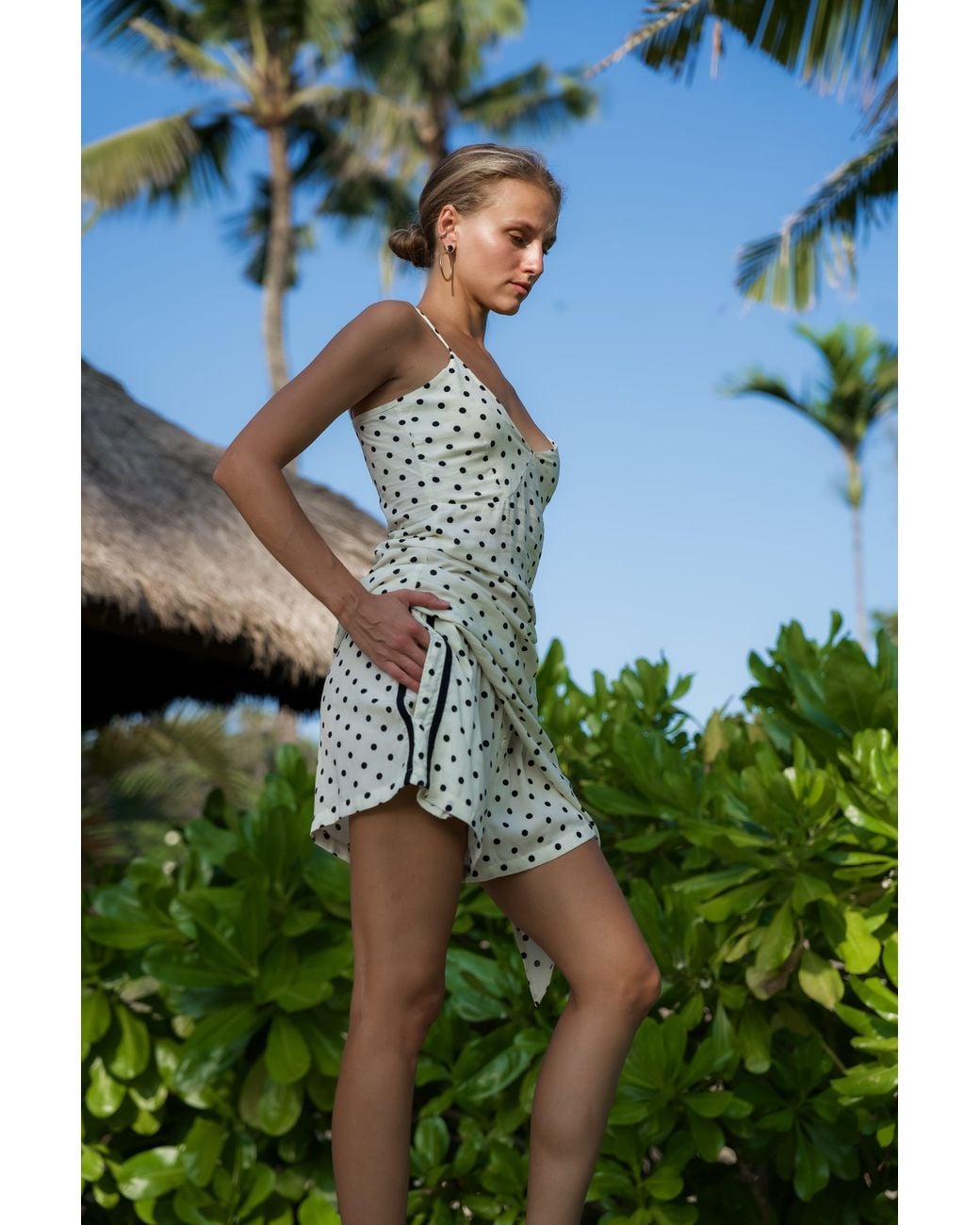 Palm Collective White Cha Cha Cami