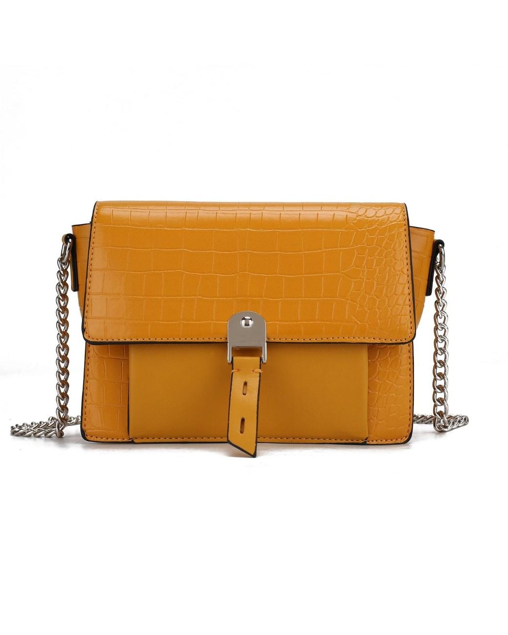 Mkf Collection - J'omor Orange Hope Shoulder Bag