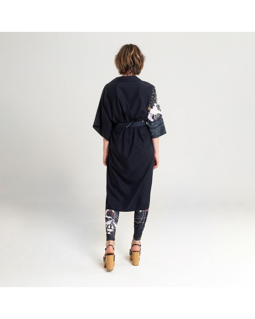 ARTISTA Blue Bath Printed Leggings